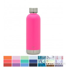 Simple Modern 17oz Bolt Water Bottle - Stainless Steel Hydro Swell Flask - Double Wall Vacuum Insulated Reusable Small Kids Metal Coffee Tumbler Leak Proof Thermos - Tropical Seas 569668021